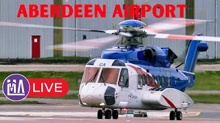 🛩️ Live from Aberdeen: Dawn of Helicopters & Planes - A Planespotter's Morning 🌅