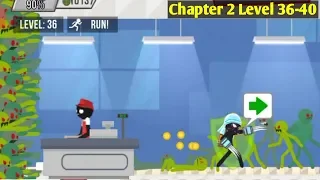 WOLVES CLAWS CHAPTER 2  Level 36-40 Stickman Zombie Shooter