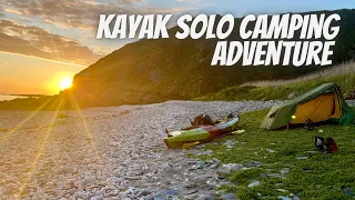 KAYAK WILD CAMPING Adventure | NIARBYL ISLE OF MAN | Sea Kayak | OEX Phoxx 2 | Overnighter