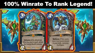 NEW 100% WINRATE TO LEGEND DH DECK AFTER NERFS! Voyage to the Sunken City | Hearthstone