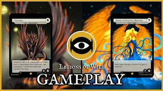 Legions of Will Gameplay | Demon Tribal vs. Angel Ramp