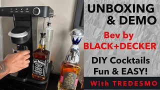Unboxing and Using the BEV by Black & Decker Drink Mixer Machine! As Easy as a Keurig but More Fun!