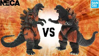 Bandai VS Neca Burning Godzilla Review
