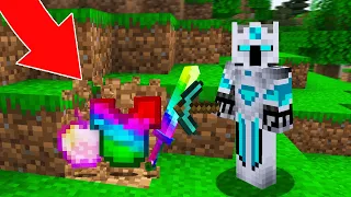 MINECRAFT TAPI SETIAP HANCURIN DIRT DROP ITEM OVERPOWER 17 MENIT LANGSUNG TAMAT!!!