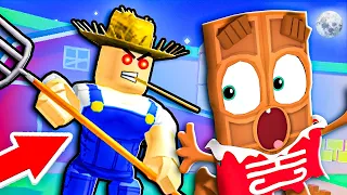 😱 ПОПРОБУЙ СБЕЖАТЬ От Этого *УБИЙЦЫ* ФЕРМЕРА в ROBLOX ! ЧОКО