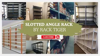 Slotted Angle Rack/Iron Rack |Industrial Storage Rack |Manufacturer| Rack Tiger|