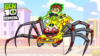 Girl Choo Choo Charles vs Assault Type Thomas & Among Us | D2D Ben 10