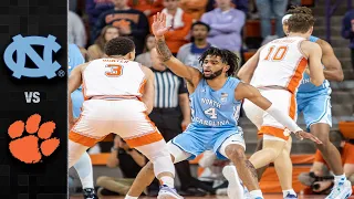 North Carolina vs. Clemson Men's Basketball Highlights (2021-22)