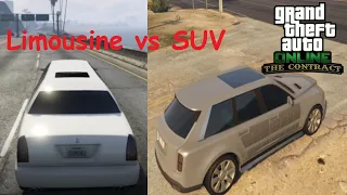 SUV vs Limousine Service [GTA Online: The Contract]