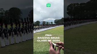 Graduates of PMA Bagong Sinag Class 2024 Form the "Long Gray Line" at the Commencement Exercises