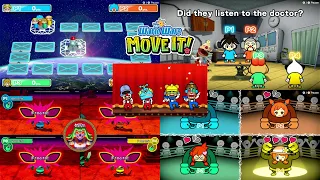 WarioWare: Move It! All 4-Player Party Mode Minigames