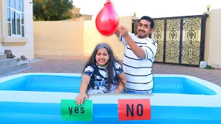 abdullah pranks shfa with balloon