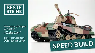 COBI 2540 – Panzerkampfwagen VI Ausf. B „Königstiger“ – Speed Build