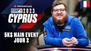 EPT Cyprus 2023 5K € MAIN EVENT – Jour 2 (Partie 2) avec Benny & Yu ♠️ PokerStars en Français