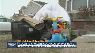 Squatters vacate Colorado Springs home