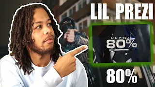 HIS FLOW IS NASTY! #STK Lil Prezi - 80% (Official Video) REACTION