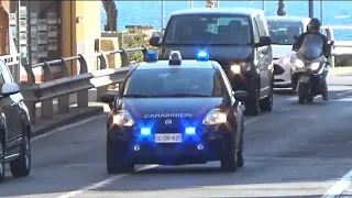 Autopattuglia Fiat Grande Punto - Carabinieri di Santo Stefano al Mare in sirena!