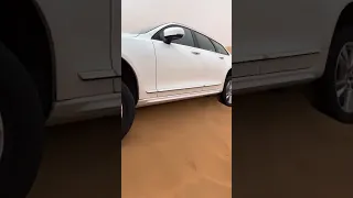 volvo stuck in desert