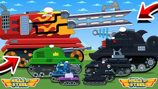 SHOWDOWN WITH THE BOSSES! CARTOONS ABOUT HILLS OF STEEL TANKS!