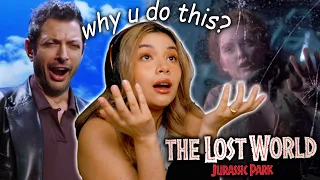 ACTRESS REACTS to JURASSIC PARK 2: THE LOST WORLD (1997) WHY DOES NO ONE LISTEN TO JEFF GOLDBLUM?!