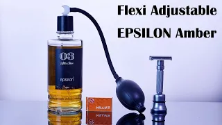 Flexi Adjustable Safety Razor, EPSILON Amber After Shave, лезвия WILLIS бритьё homelike