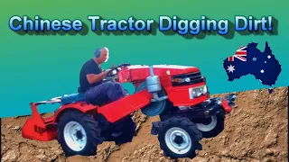 Chinese Tractor Review in Australia Value or NOT! PT2,  DIGGING DIRT!,   WILL I KILL IT ALREADY?.