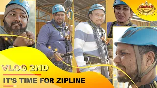 VLOG 2 II (FULL)ZIPLINE EXPERIENCE II SAJAN SHRESTHA II BISHAL BHANDARI II BIKEY AGRAWAL II