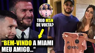 🚨 NOSSA! Olha o que o DAVID BECKHAM FALOU DO NEYMAR E DO INTER MIAMI HOJE!