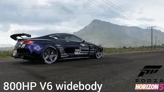 800HP V6 widebody Infiniti Q60 build - FORZA HORIZON 5