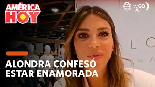 América Hoy: Alondra García Miró confessed to being in love (TODAY)