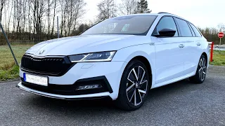 2022 Skoda Octavia Combi Sportline 2.0 TDI - pov test drive