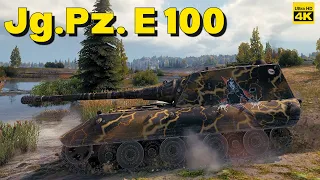 World of Tanks 6 Kills 9,3k damage Jagdpanzer E 100 | 4K Video | - My battle My rules