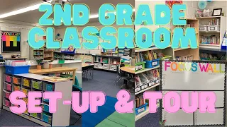 Classroom Set-up and Tour {2ND GRADE!}