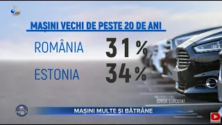 Stirile Kanal D - Masini multe si batrane | Editie de seara