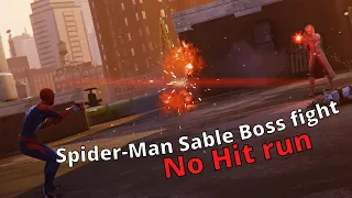 Marvel's Spider-Man: No hit run Silver Sable Boss fight ULTIMATE Difficulty