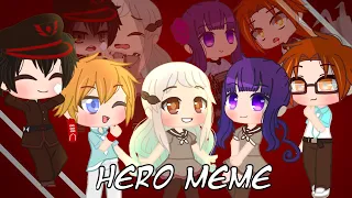 Hero Meme // Tbhk // ! Manga Spoilers ! // Live2d //  Gacha Club