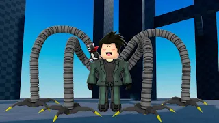 DOUTOR OCTOPUS COM GARRAS DE FERRO | Roblox - Doctor Octopus