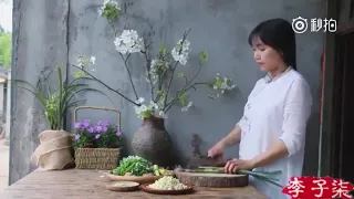 the simple dishes of old liziqi 老李子起的簡單菜  | Liziqi Channel