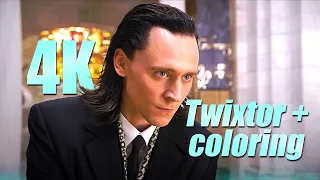 Loki The Avengers 4K Twixtor Scenepack with Coloring for edits MEGA (Part 1)