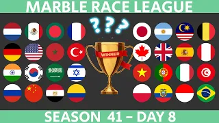 Marble Race League Season 41 DAY 8 Marble Race in Algodoo