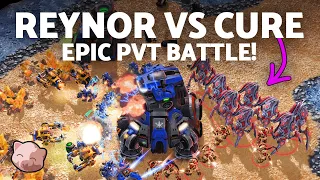 Reynor's Protoss vs Cure's Terran fight to the last bases! | EPT NA 132 (1-game PvT)