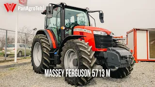 Prezentare tractor Massey Ferguson 5713M ( seria 5700 )
