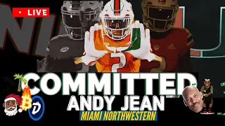 Andy Jean 2023 WR committs to the Miami Hurricanes 254