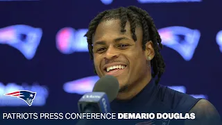 DeMario Douglas: "I feel like I can always improve in every aspect." | Patriots Press Conference