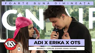 ADI x Erika x OTS - Regreți + Epilog (cover Vama Veche) (Live @ Foarte Bună Dimineața)