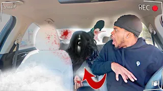 HIDING In My Boyfriend's CAR PRANK *HILARIOUS*