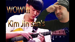 Jaw-dropping😲  guitar performance! Kim Jin-san's self-composed song (REACTION)