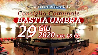 Consiglio Comunale di Bastia Umbra - 29 giugno 2020
