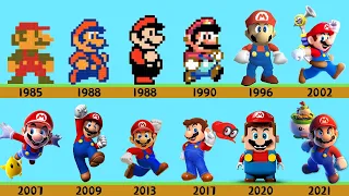 Evolution of Super Mario (Game and LEGO)