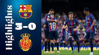 FC Barcelona vs Mallorca 3-0 | Match Highlights | Full HD 1080p | La Liga 2022/23